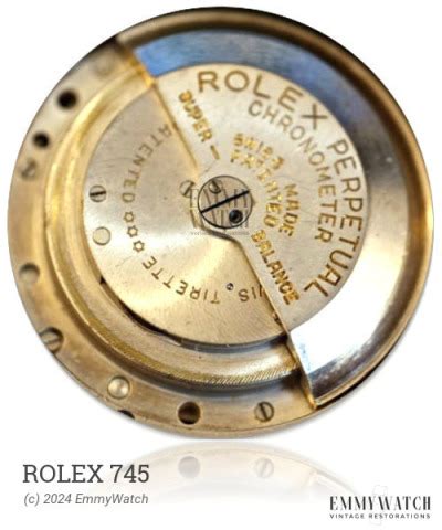 rolex 745 210|Rolex Movements & Calibers Table .